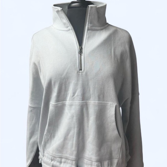 The Upside Baby Blue Ezi Tiena Quarter Zip - Picture 7 of 11